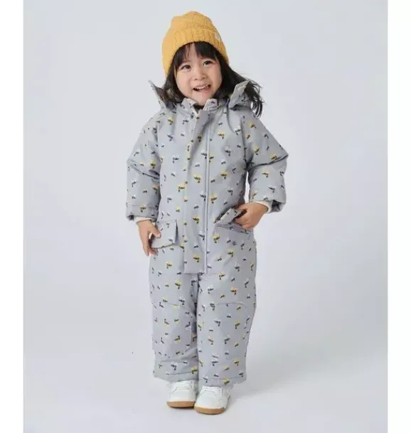 Janie and Jack Kids Clothing-Snowsuit Grand - Benji Prints Plush autumn blossom