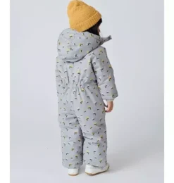 Janie and Jack Kids Clothing-Snowsuit Grand - Benji Prints Plush autumn blossom