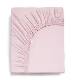 Janie and Jack Sheets-Solid Fitted Twin Sheet - rose