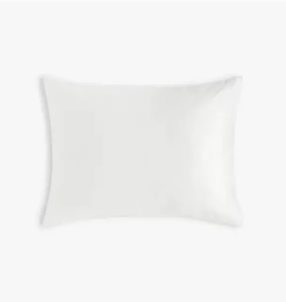 Janie and Jack Bedding Basics-Solid Standard Pillowcase - ivory