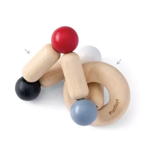 Janie and Jack Development Toys|Baby Activity-SQUARE CLUTCHER-HIGH CONTRAST multi