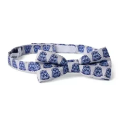 Janie and Jack Ties-STAR WARS Darth Vader Bowtie grey darth vader