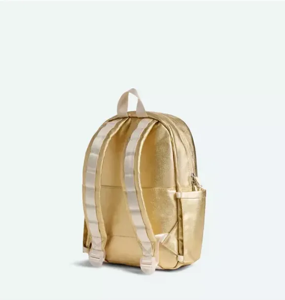 Janie and Jack Handbags & Backpacks-STATE Bags Kane Metallic Backpack metallic gold