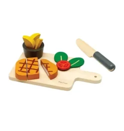 Janie and Jack Imaginary Play-Steak Set multi