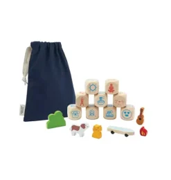 Janie and Jack Development Toys-Storytelling Dice multi