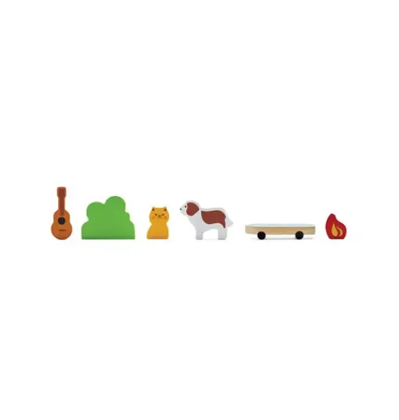 Janie and Jack Development Toys-Storytelling Dice multi