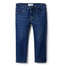 Janie and Jack Pants-Straight Jean in kingsley wash