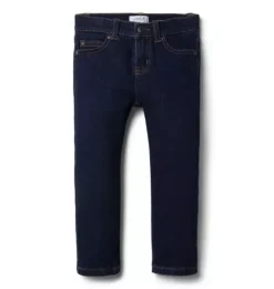 Janie and Jack Pants-Straight Jean In rinse wash