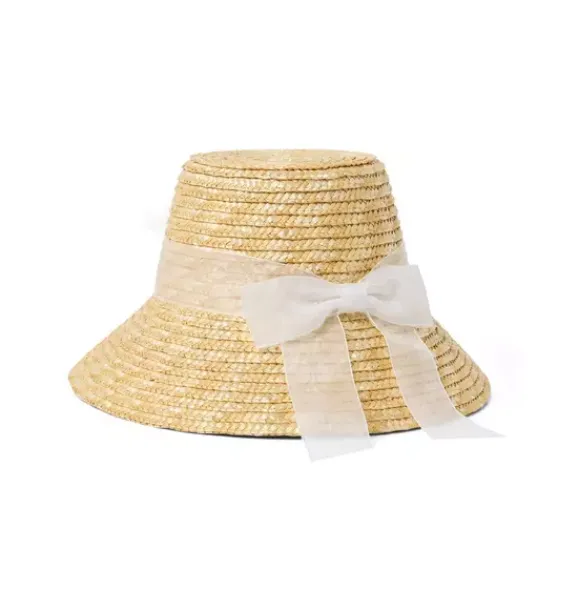 Janie and Jack Hats, Scarves, & Gloves|Accessories-Straw Cloche Hat natural