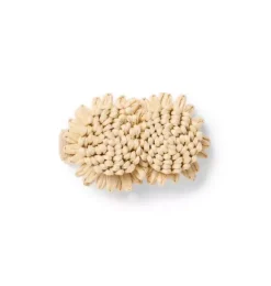 Janie and Jack Hair-Straw Flower Barrette natural