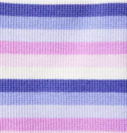 Janie and Jack Leggings-Striped Ribbed Legging lilac stripe