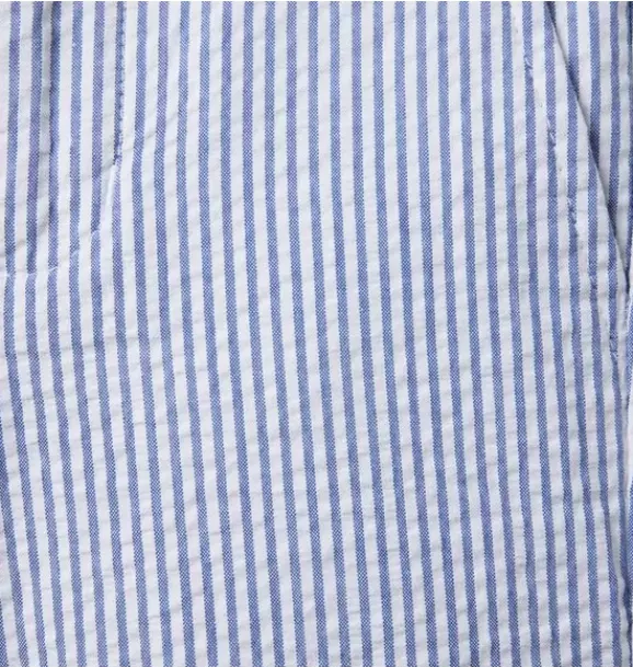 Janie and Jack Suiting|Shorts-Striped Seersucker Short atlantic blue stripe