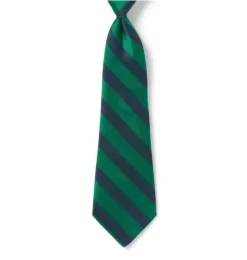Janie and Jack Ties-Striped Tie lucky green stripe