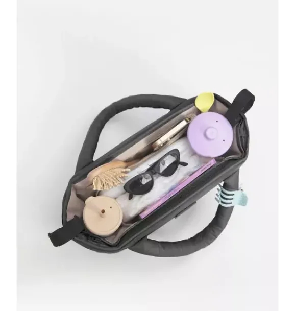 Janie and Jack Luggage-Stroller Organizer smokey