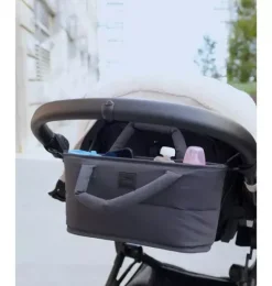 Janie and Jack Luggage-Stroller Organizer smokey