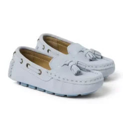 Janie and Jack Shoes|Suiting-Suede Loafer light blue