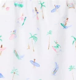 Janie and Jack Sleeveless Tops-Surfer Top white surfer