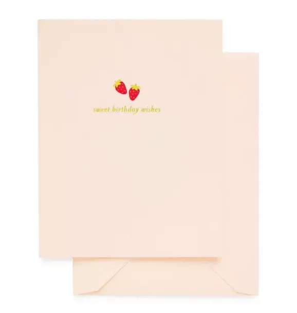Janie and Jack Stationery-Sweet Birthday Wishes Greeting Card multi