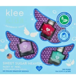 Janie and Jack Dress Up-Sweet Sugar Heaven - Kids Water-Based Nail Polish Set purple