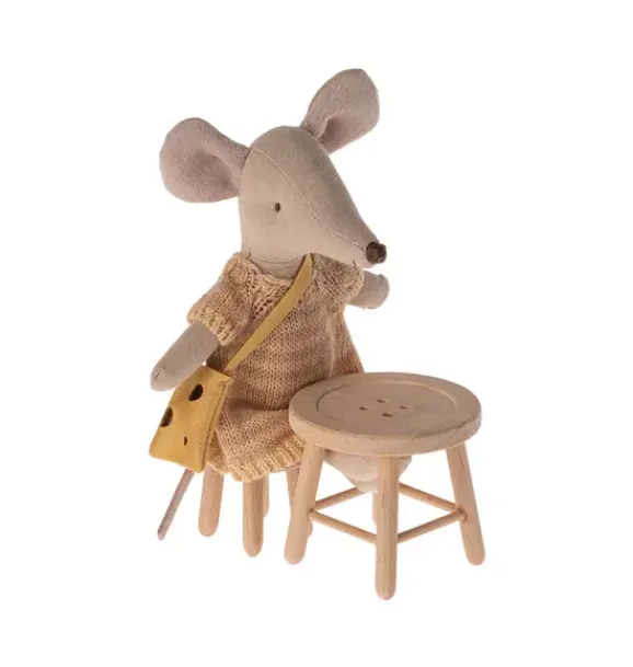 Janie and Jack Dolls-Table & Stool Set, Mouse multi
