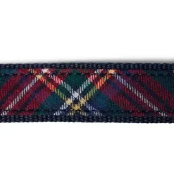 Janie and Jack Belts & Suspenders|Suiting-Tartan Belt dark marine tartan