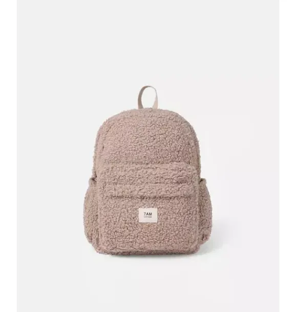 Janie and Jack Backpacks-Teddy Backpack oatmeal