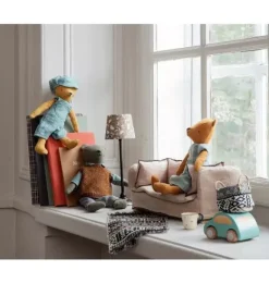 Janie and Jack Stuffed Animals-Teddy Dad multi
