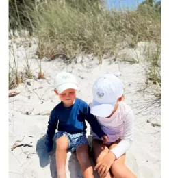 Janie and Jack Kids Accessories-Tennis Baseball Hat white