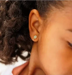 Janie and Jack Kids Accessories|Jewelry-Tennis Racquet Stud Earring gold