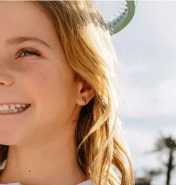 Janie and Jack Kids Accessories|Jewelry-Tennis Racquet Stud Earring gold