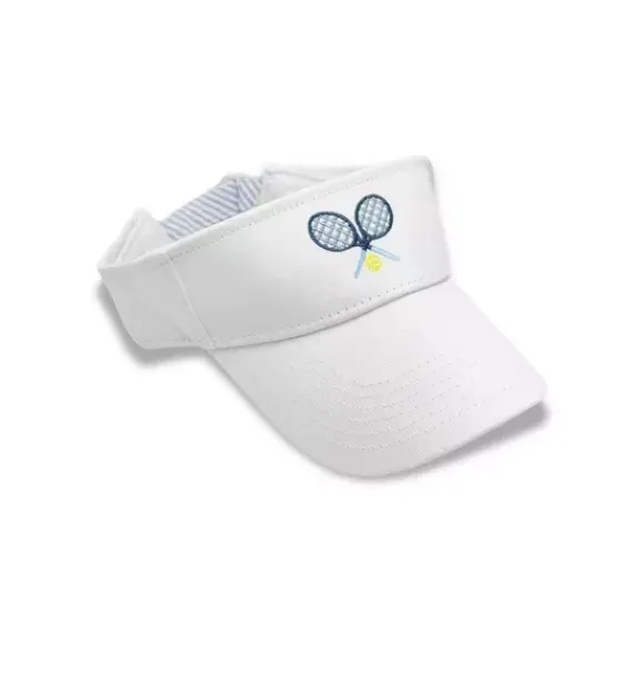 Janie and Jack Kids Accessories-Tennis Visor white