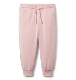 Janie and Jack Pants|Matching Sets-The Adventure Jogger cocoa pink