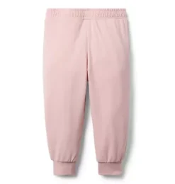 Janie and Jack Pants|Matching Sets-The Adventure Jogger cocoa pink