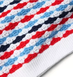 Janie and Jack Sweaters & Sweatshirts|Sleeveless Tops-The Americana Crochet Top white stripe