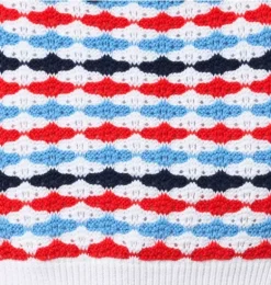 Janie and Jack Sweaters & Sweatshirts|Sleeveless Tops-The Americana Crochet Top white stripe