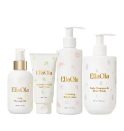 Janie and Jack Personal Care -The Baby's Essential Skincare Bundle (4 Pieces) multi