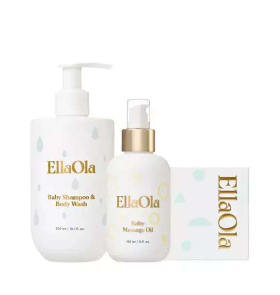 Janie and Jack Personal Care -The Baby's SPA Bundle (3 Pieces) multi