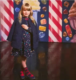 Janie and Jack Jackets & Coats-The Boucle Coat merchant marine