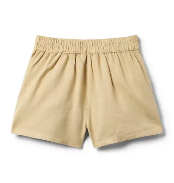 Janie and Jack Skirts & Shorts-The Bow Cargo Short wheat field