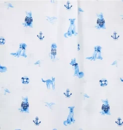 Janie and Jack Sets-The Cabana Matching Baby Set white nautical dog