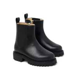 Janie and Jack Shoes-The Chelsea Boot jj black