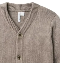 Janie and Jack Sweaters & Sweatshirts-The Classic Cardigan toasted heather