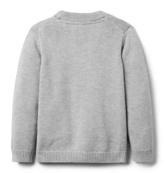 Janie and Jack Sweaters & Sweatshirts-The Classic Cardigan classic grey heather