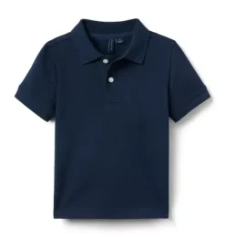 Janie and Jack Polos-The Classic Pique Polo merchant marine