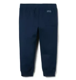 Janie and Jack Pants-The Classic Twill Jogger merchant marine