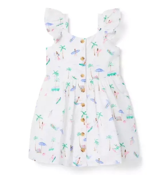 Janie and Jack Dresses-The Coastal Cool Dress white surfer