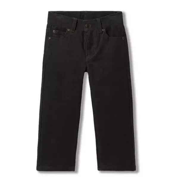 Janie and Jack Pants-The Corduroy Pant steel grey