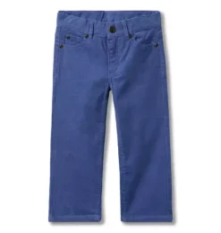 Janie and Jack Pants-The Corduroy Pant blue fade