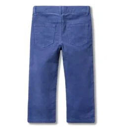 Janie and Jack Pants-The Corduroy Pant blue fade