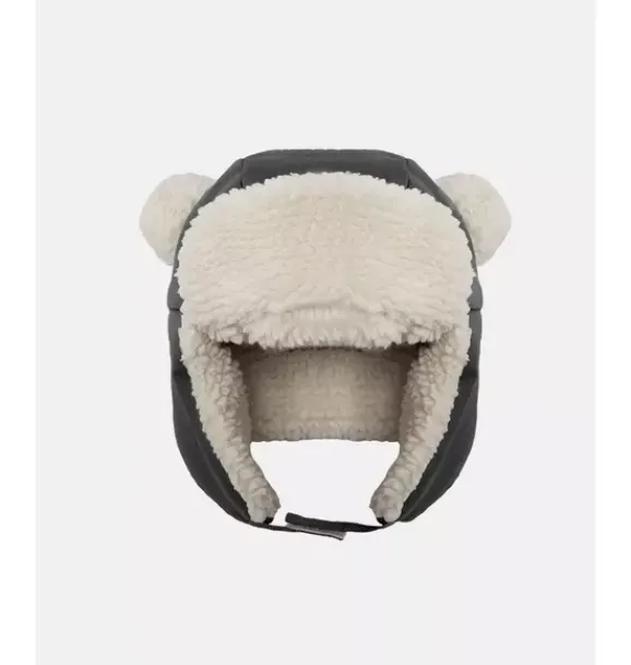 Janie and Jack Baby Accessories|Kids Accessories-The Cub Hat - Benji Sherpa smokey